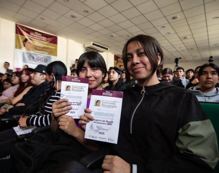 Beca Gertrudis Bocanegra abre registro el 15 de diciembre como parte del Plan Michoacán