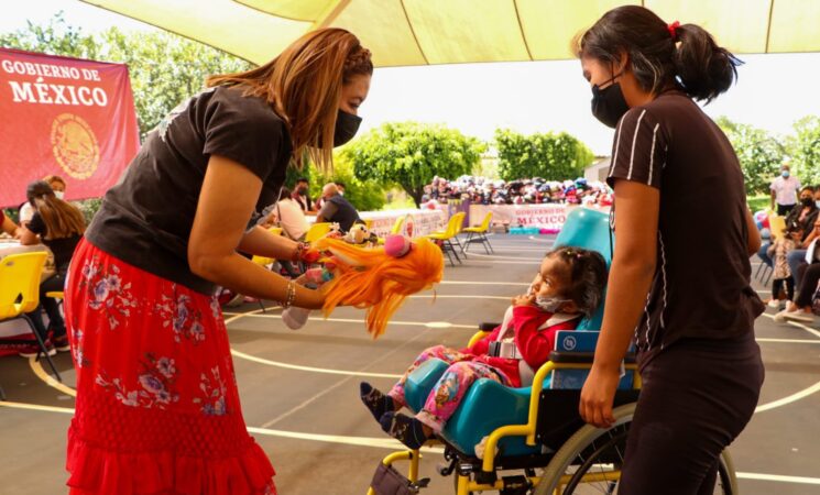 Con los Programas para el Bienestar se brinda atención a niños y niñas