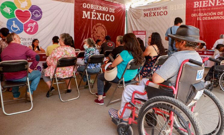 Cerca de 1.5 millones de personas con discapacidad son derechohabientes de la Pensión para el Bienestar