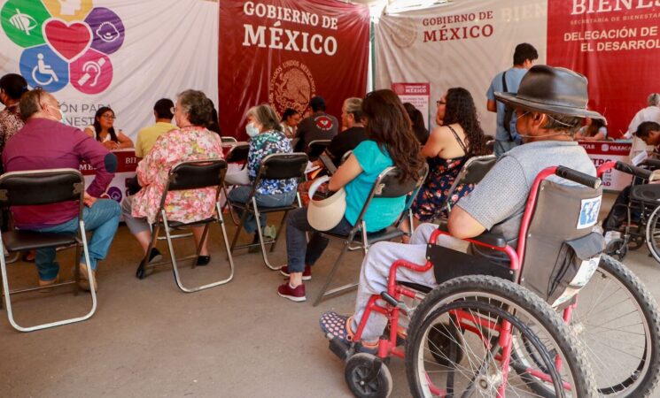 Cerca de 1.5 millones de personas con discapacidad son derechohabientes de la Pensión para el Bienestar