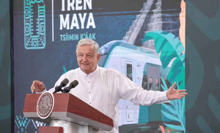 Inicia operaciones primera etapa del Tren Maya; Programas para el Bienestar llegan a 3.8 millones de beneficiarios en toda la ruta