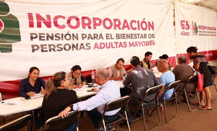 Registro a Pensiones de Adultos Mayores y Mujeres Bienestar, del 22 al 28 de junio