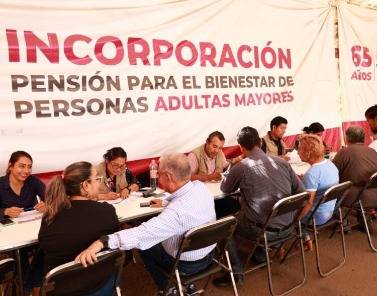 Registro a Pensiones de Adultos Mayores y Mujeres Bienestar, del 22 al 28 de junio