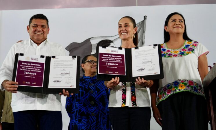 En Tabasco, la pensión para personas con discapacidad ya es universal