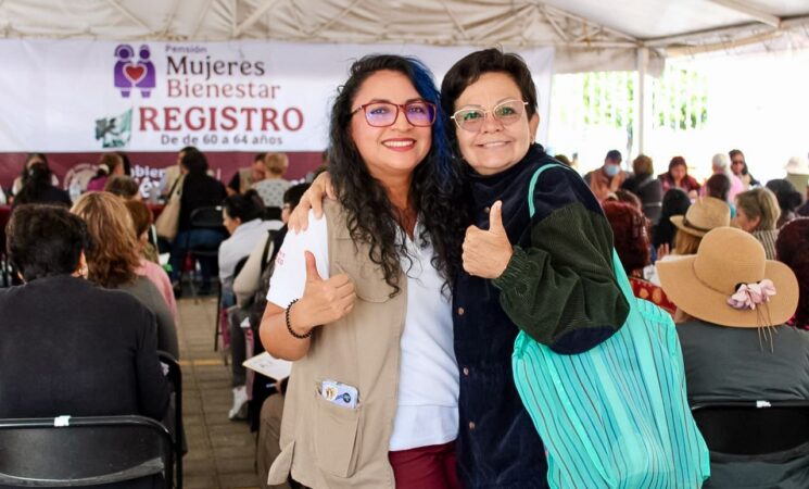 Último día de registro a las Pensiones de Personas Adultas Mayores y Mujeres Bienestar, este sábado 30 de agosto