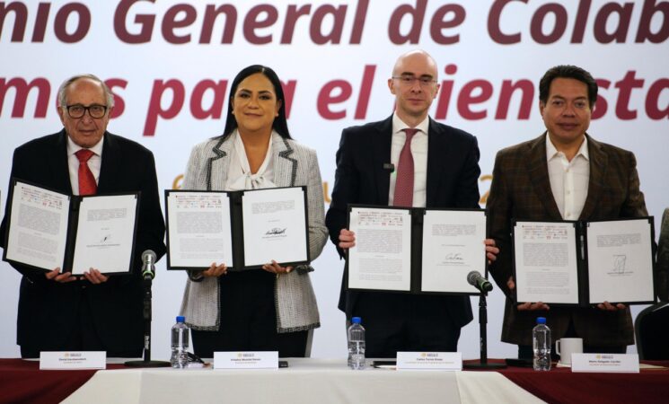 Dependencias e instituciones del Gobierno de México firman el Convenio General de Colaboración de Programas para el Bienestar