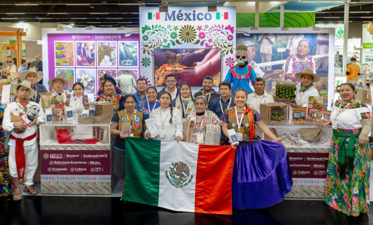 Sembrando Vida: asistencia a Biofach abre oportunidades internacionales para las y los sembradores