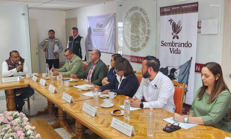 Sembrando Vida refuerza el Plan Michoacán con más capacitación, producción y organización comunitaria