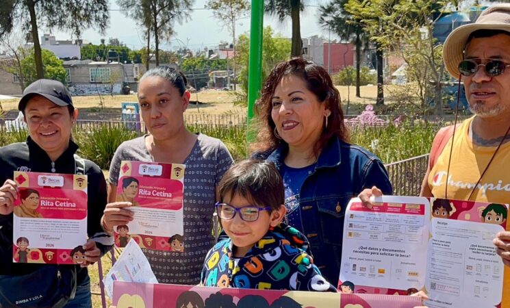 Arranca entrega de tarjetas para la Beca Rita Cetina de primaria